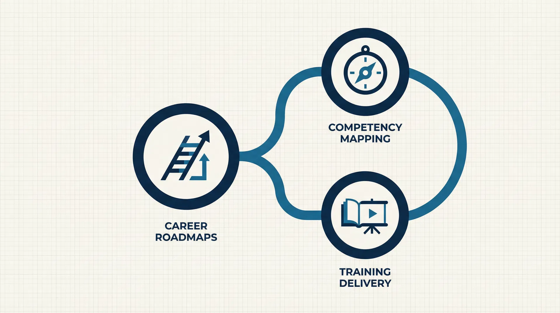 Interconnected talent development systems