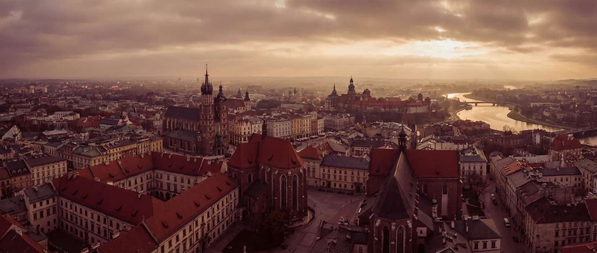 Panorama Krakowa
