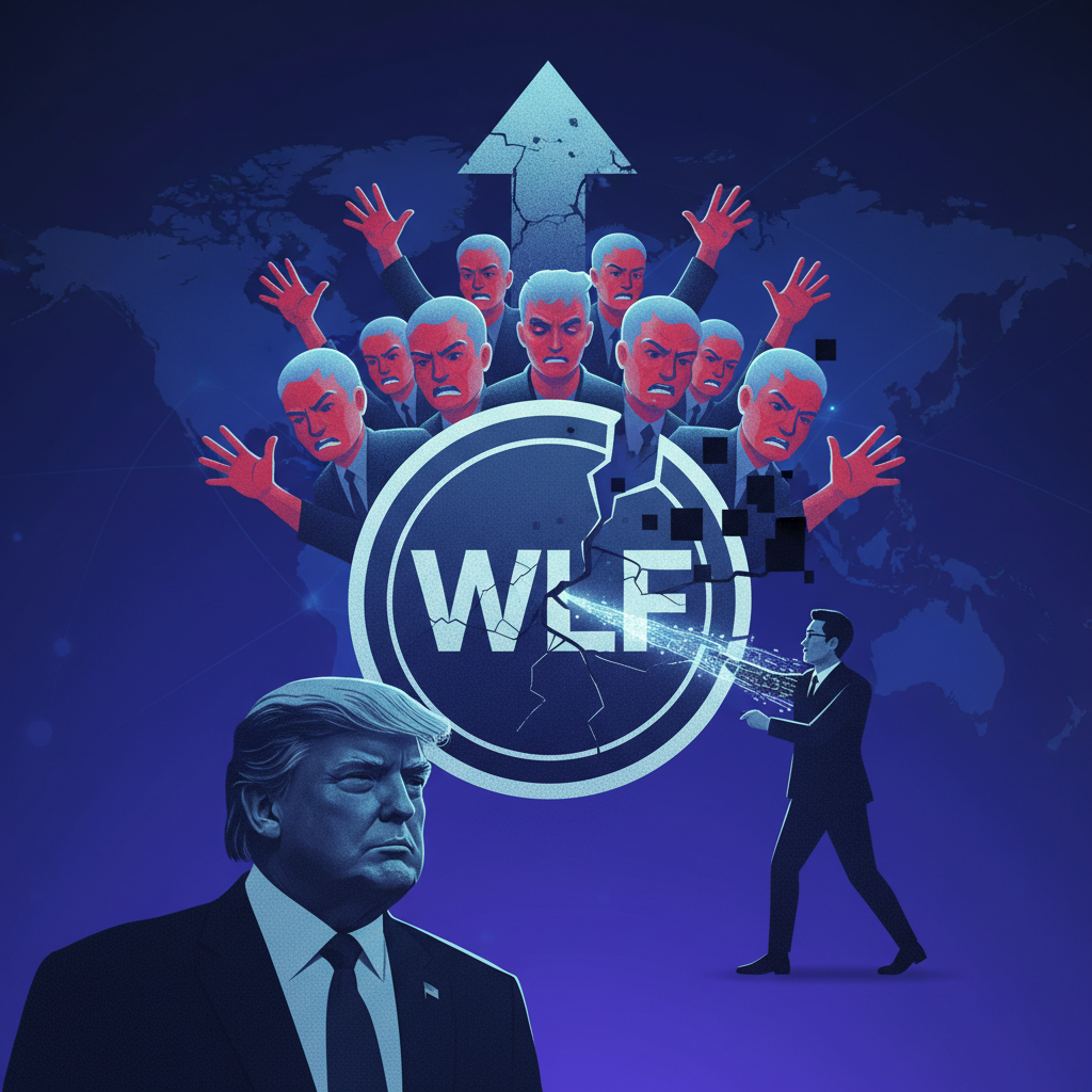 特朗普家族加密项目 World Liberty Financial 遭遇投资者反弹，孙宇晨指控其设置“后门”拉黑投资者