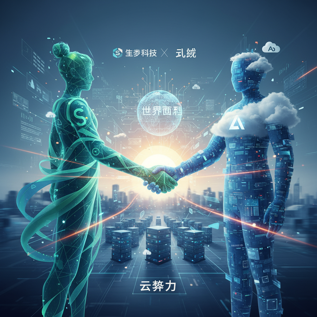 生数科技与阿里云签署战略合作，云算力与世界模型落地协同加速