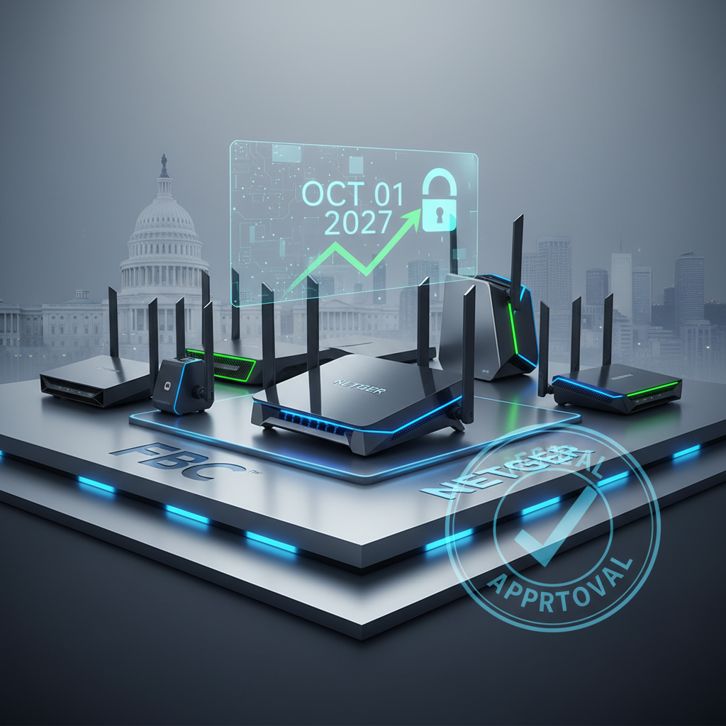 美国 FCC 临时放行 Netgear 新款路由器与有线网关进口，许可有效至 2027 年 10 月 1 日