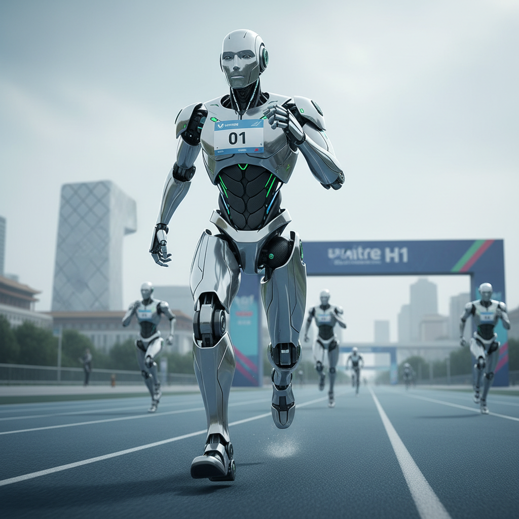 宇树科技将携微调版 H1 参加首届北京人形机器人半程马拉松