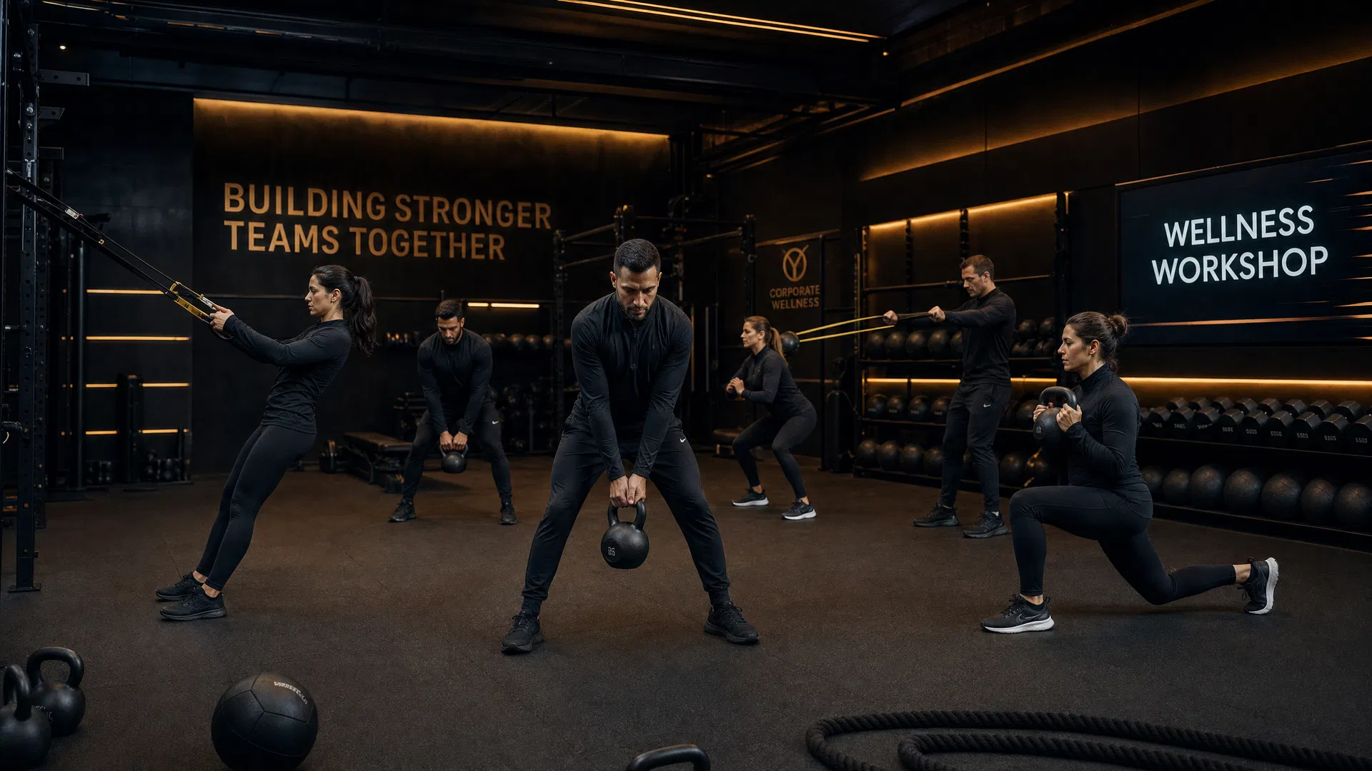 PASSION bedriftstrening — ansatte trener sammen i premium miljø