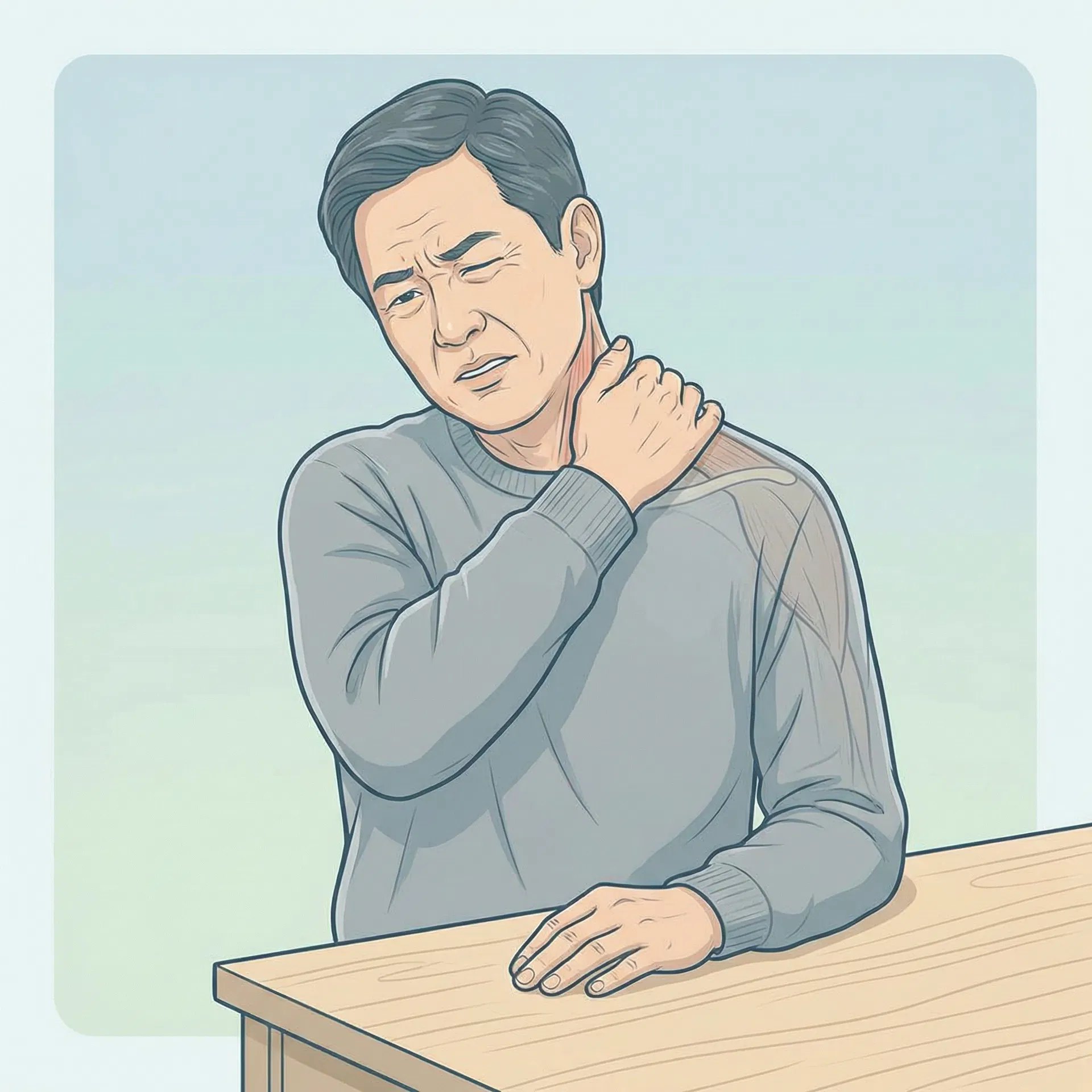 肩頸僵硬、長期酸痛