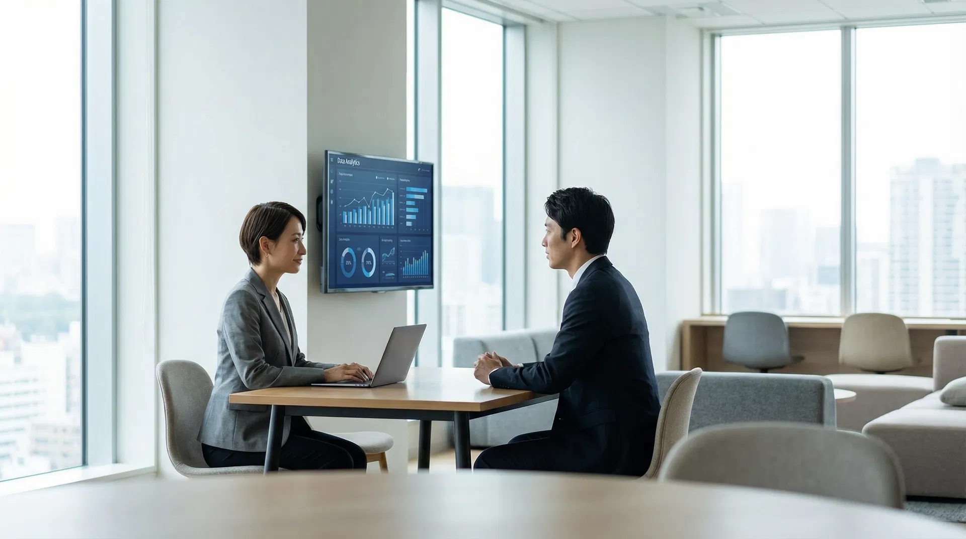 愛媛県松山市のCiras株式会社によるAI活用コンサルティング風景