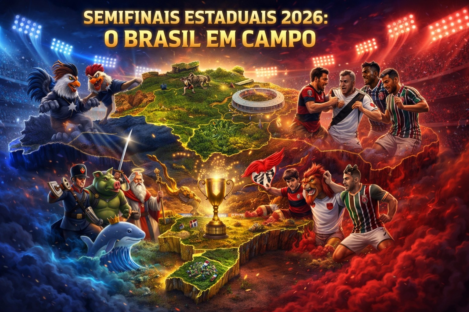 Semifinais dos Estaduais 2026: Onde Assistir, Horários e o Guia Completo dos Jogos