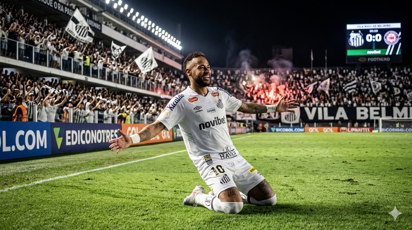 Neymar na Vila e Cruzeiro no Buraco: O Guia Completo da 6ª Rodada do Brasileirão 2026!