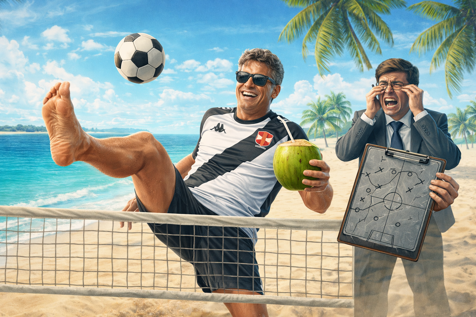 Vasco Amassa de Novo: O Futevôlei do Renato Calou a Crítica!