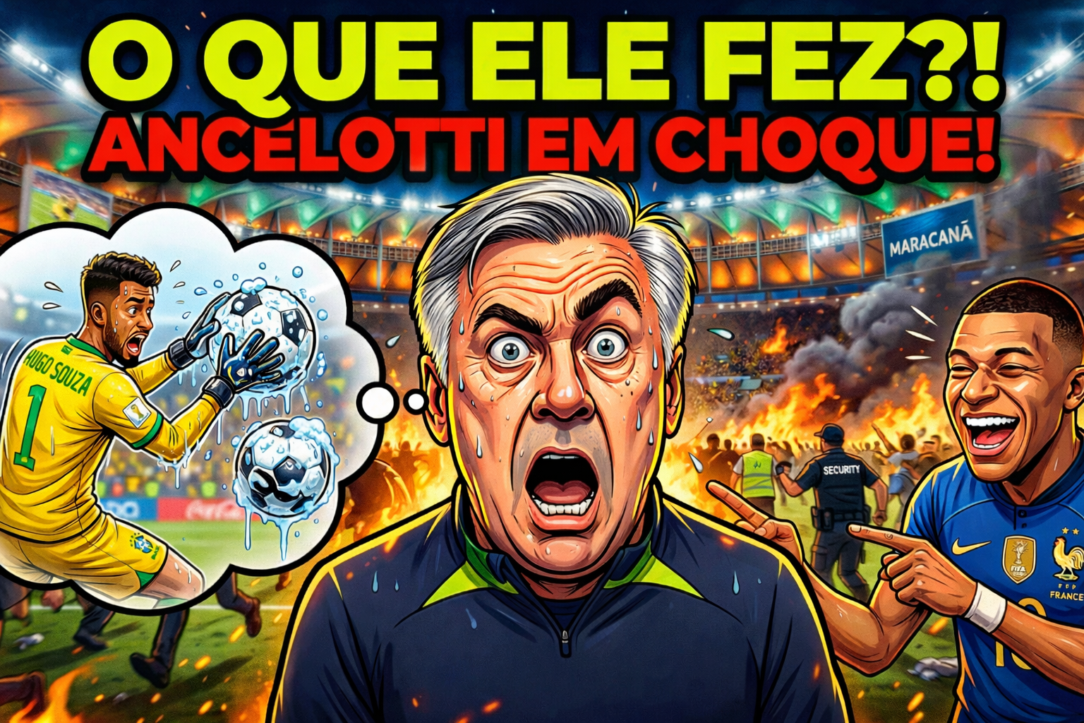 Ancelotti x Mbappé: O Teste de DNA da Seleção em Boston!