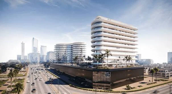 View of Trussardi Residences Phase II in Al Furjan, Dubai