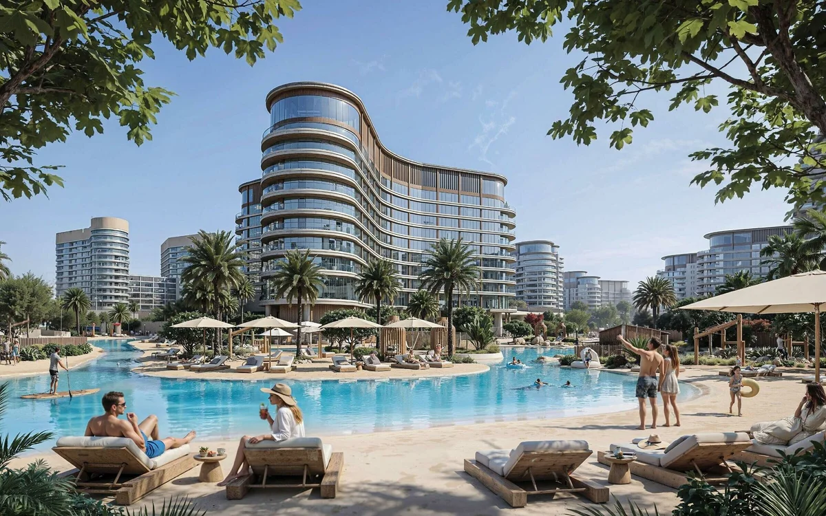 View of The Grove in Dubai Land, Dubai