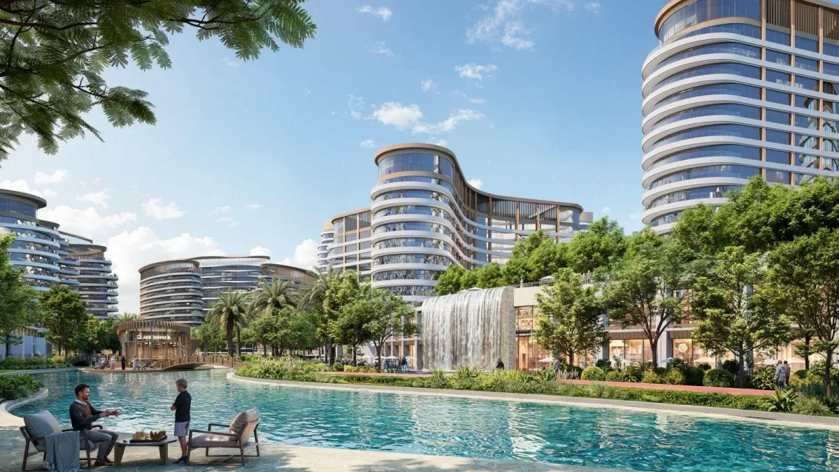View of The Greens in Dubai Land, Dubai