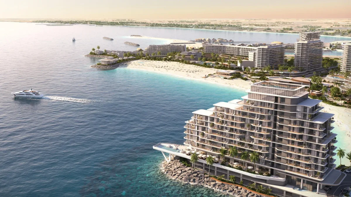 View of Anantara Mina Residences in Mina Al Arab, Dubai