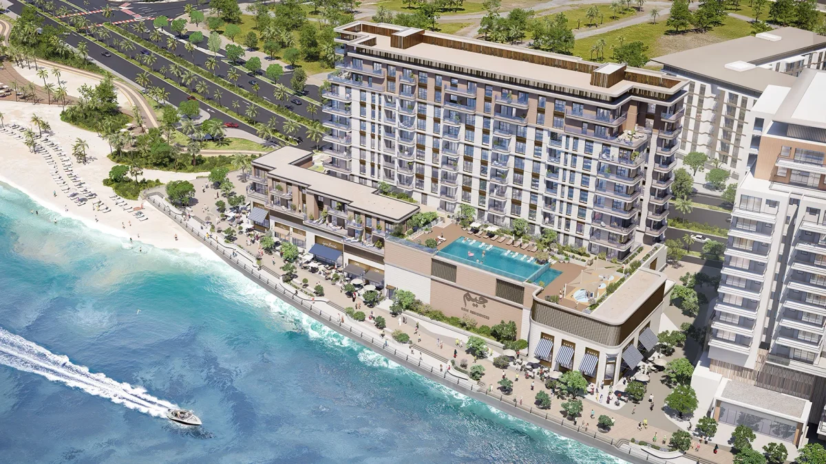 View of Maryam Island in Al Khan, Dubai