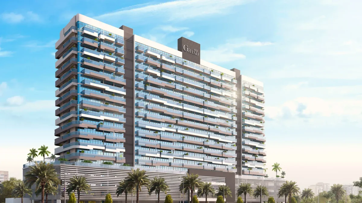 View of Azizi Grand in Dubai Sports City, Dubai