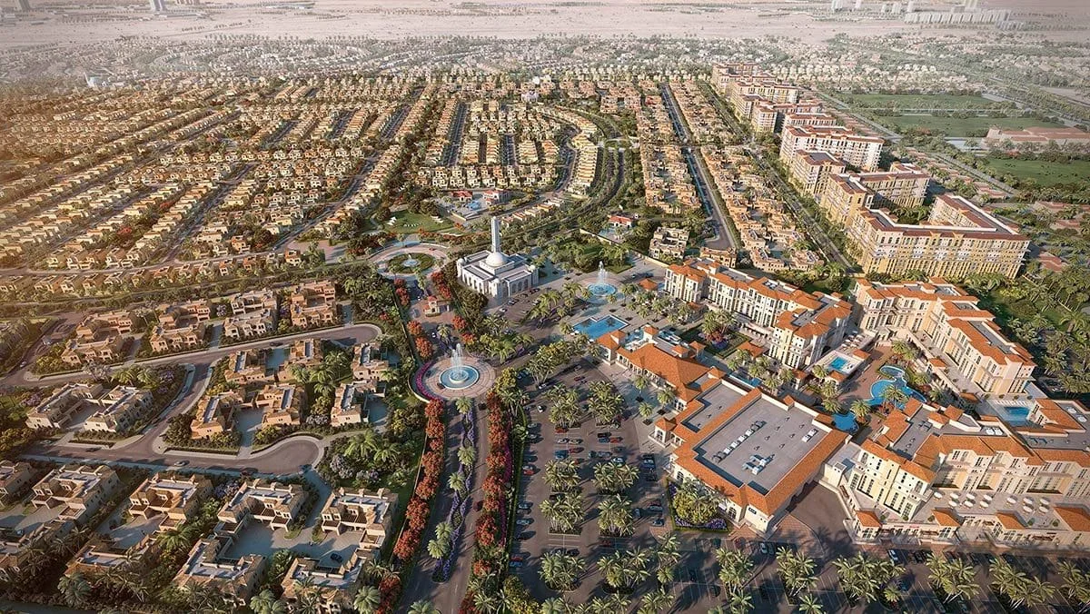 View of Villanova in Dubailand, Dubai