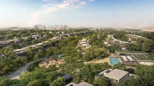 View of Yasmina Villas in Expo City, Dubai