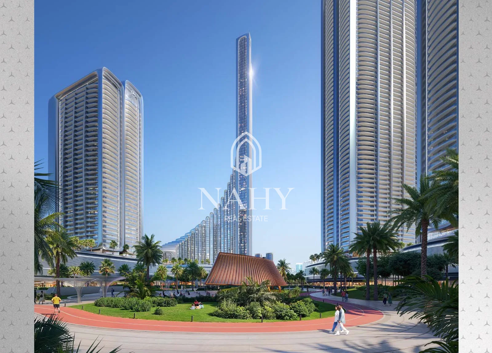 Apartamento De Luxo De 3 Quartos, O Mercedes-Benz Places, Binghatti City in Nad Al Sheba