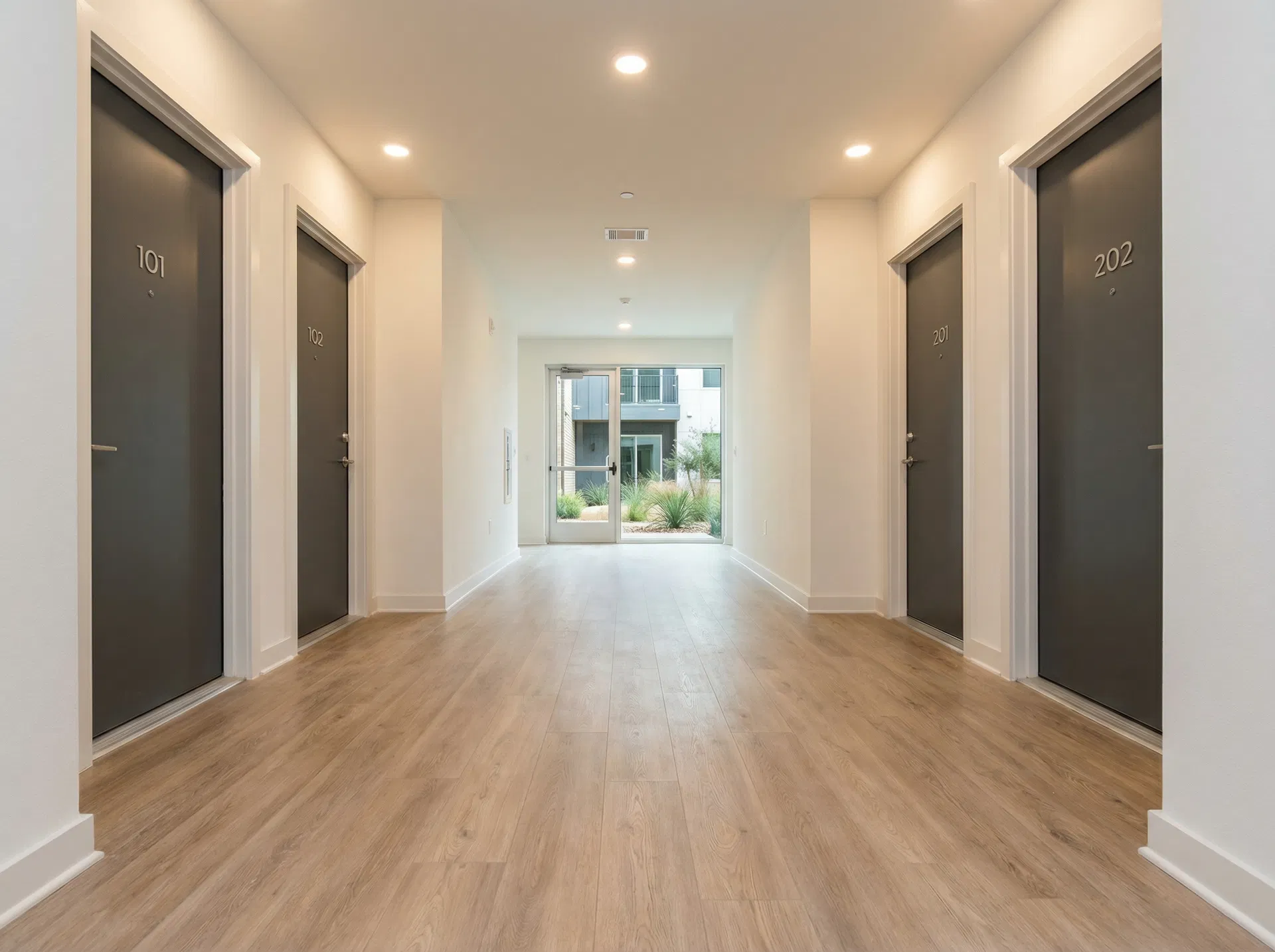 North Austin Multifamily — Hallway LVP - Project