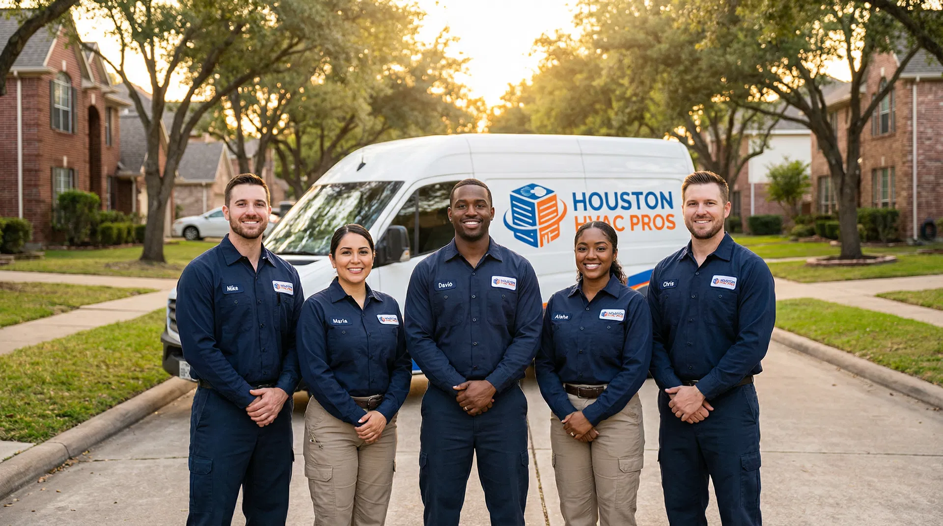 Steven and Greg — Mountain Air & Repair founders, fifth-generation Houston HVAC professionals