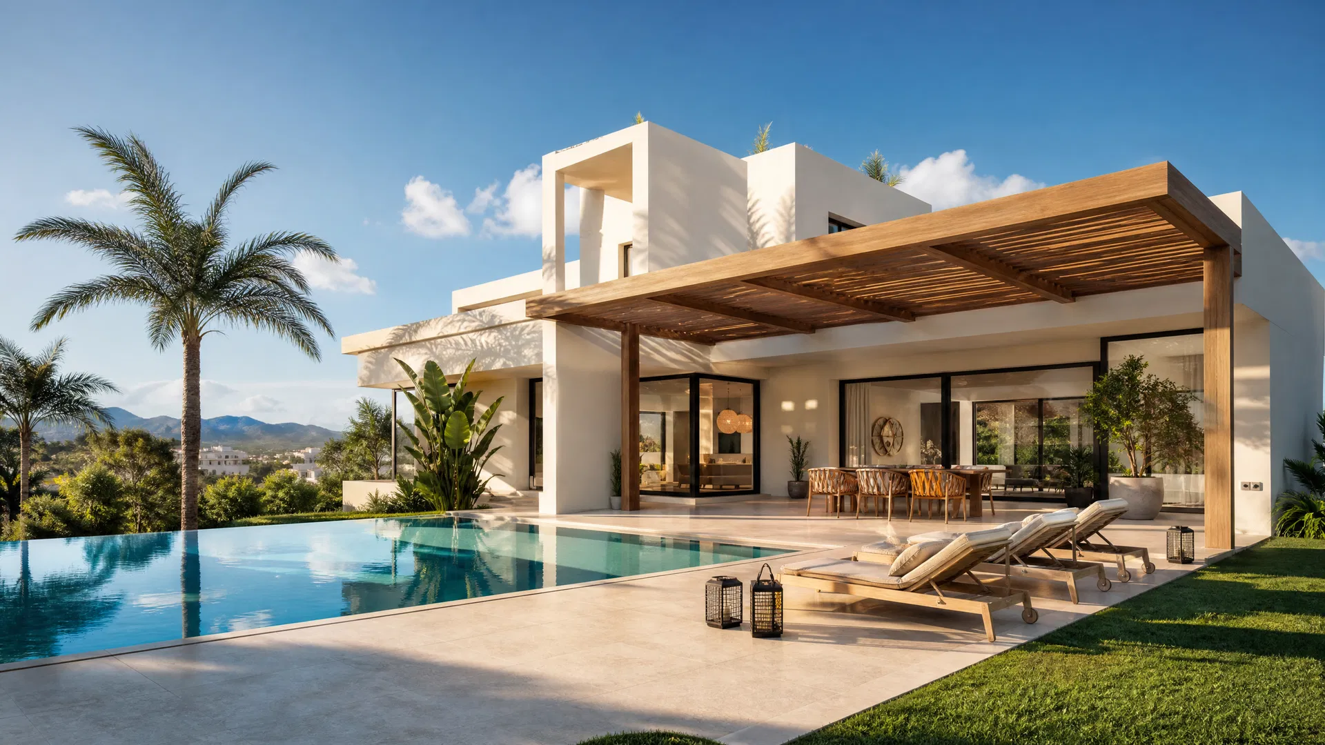 Luxe Mediterranean villa met Monocapa stucwerk