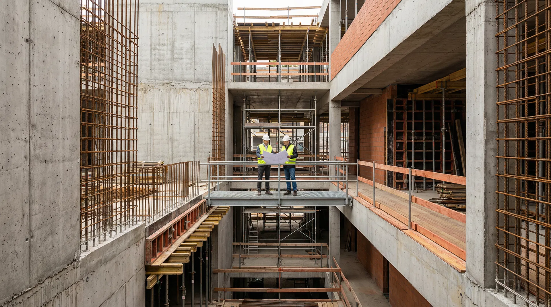 Construção com engenheiros