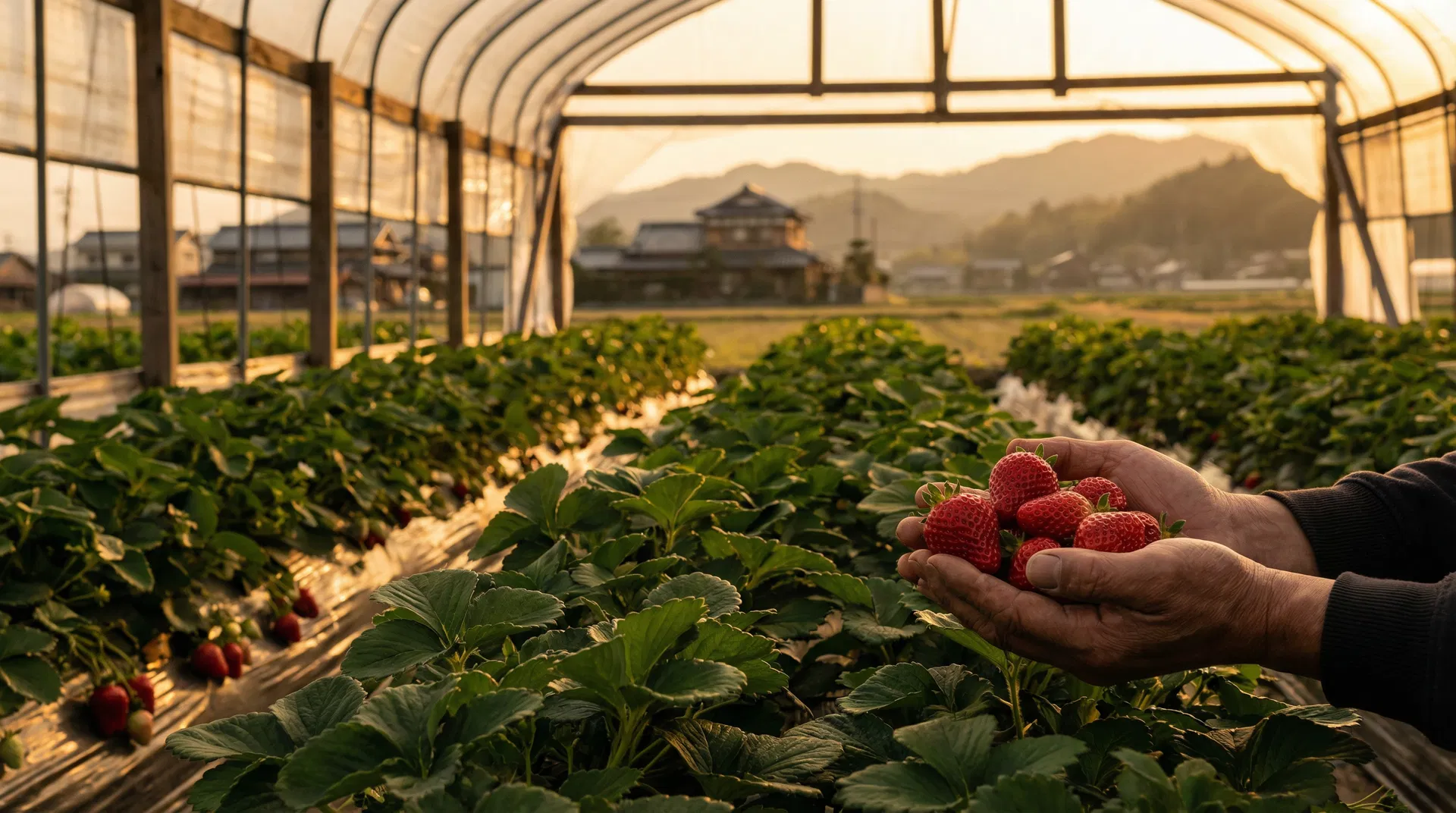 苺屋田中の農場