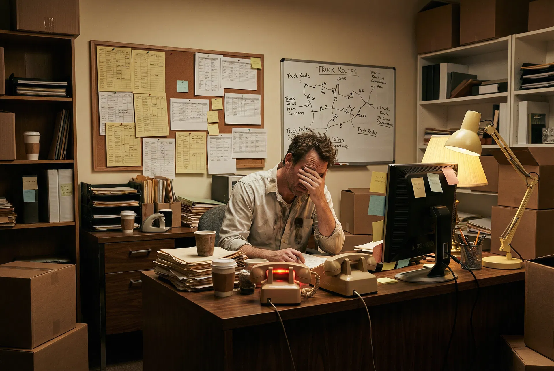 Manual moving operations office