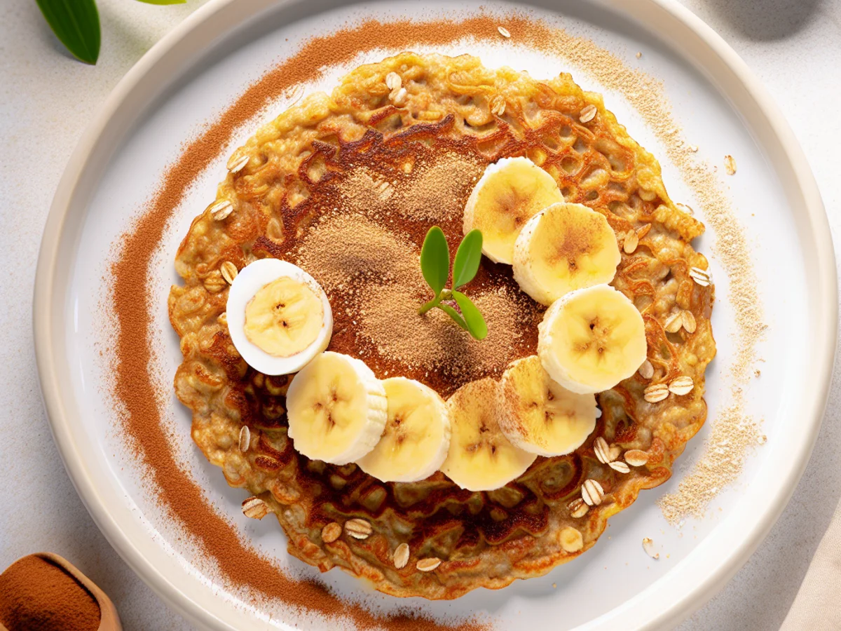 Panqueca de Banana e Aveia