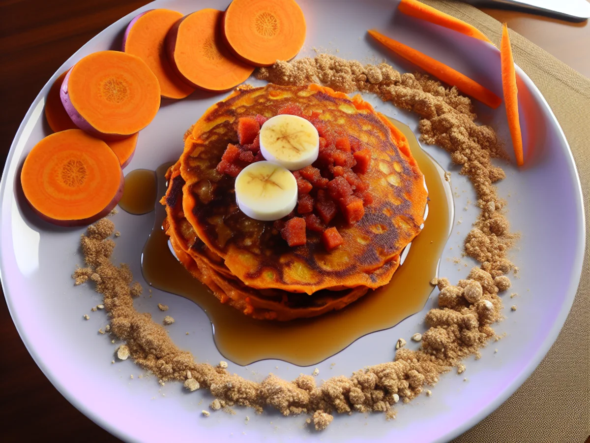 Panqueca de Batata Doce