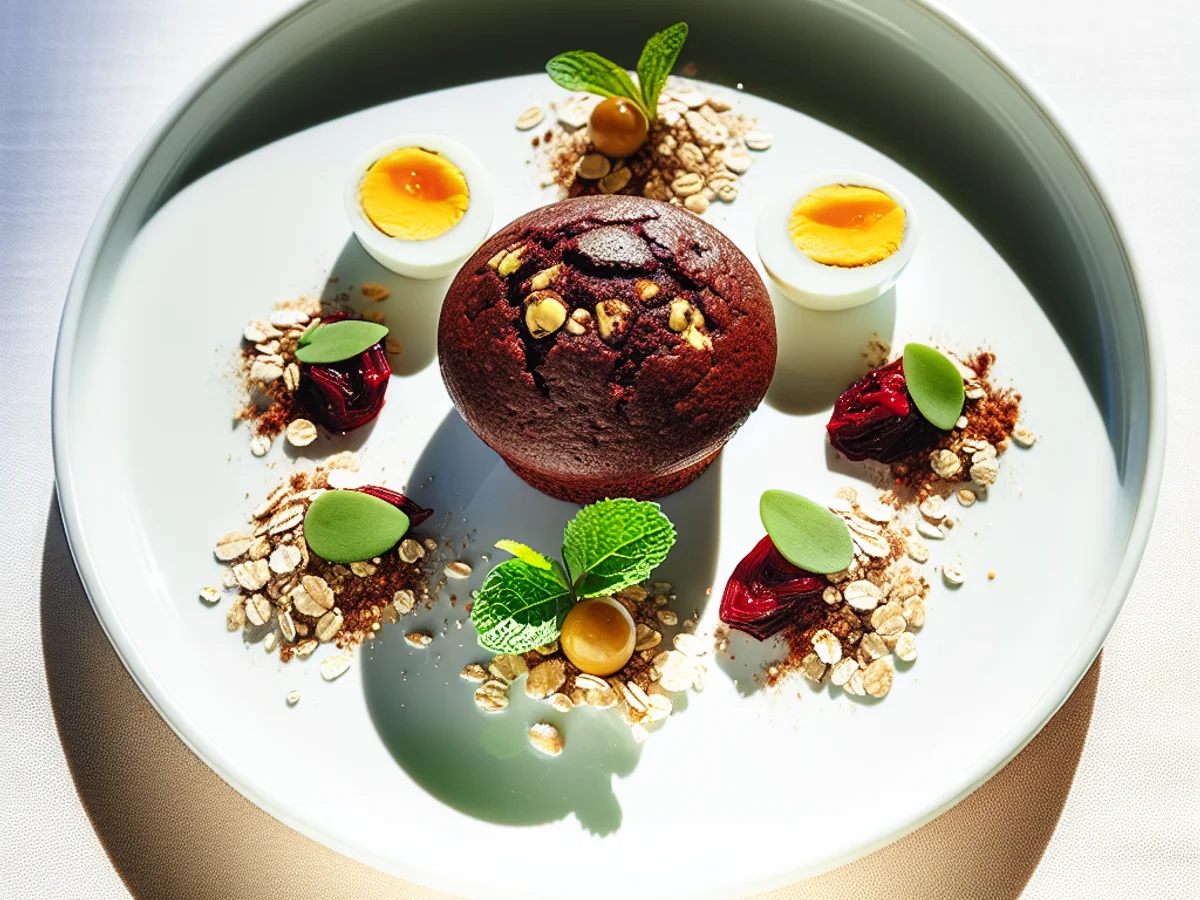 Muffin de Chocolate Fit