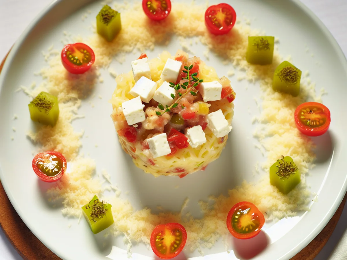 Tapioca com Queijo Cottage