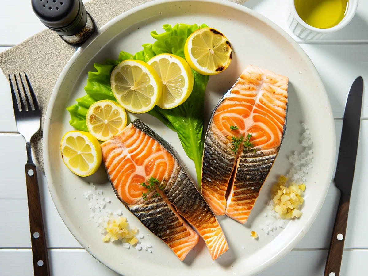 Salmão Grelhado com Limão