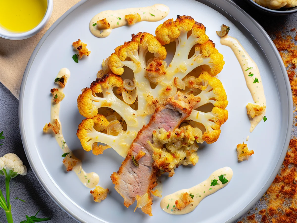 Couve-flor Gratinada