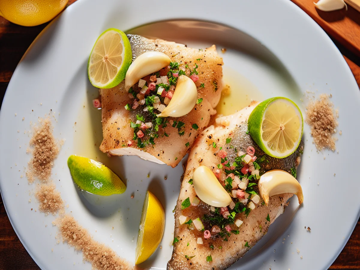 Peixe ao Molho de Ervas