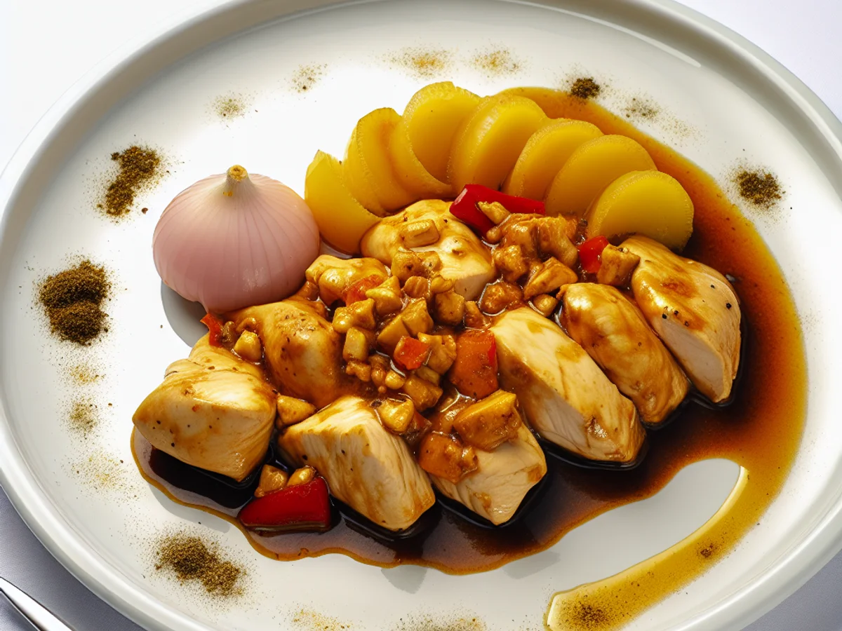 Frango com Mostarda e Mel