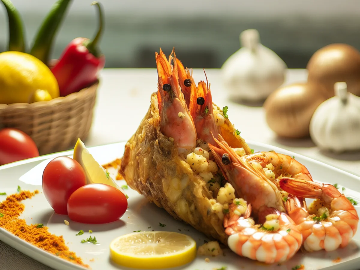 Camarão Empanado Light