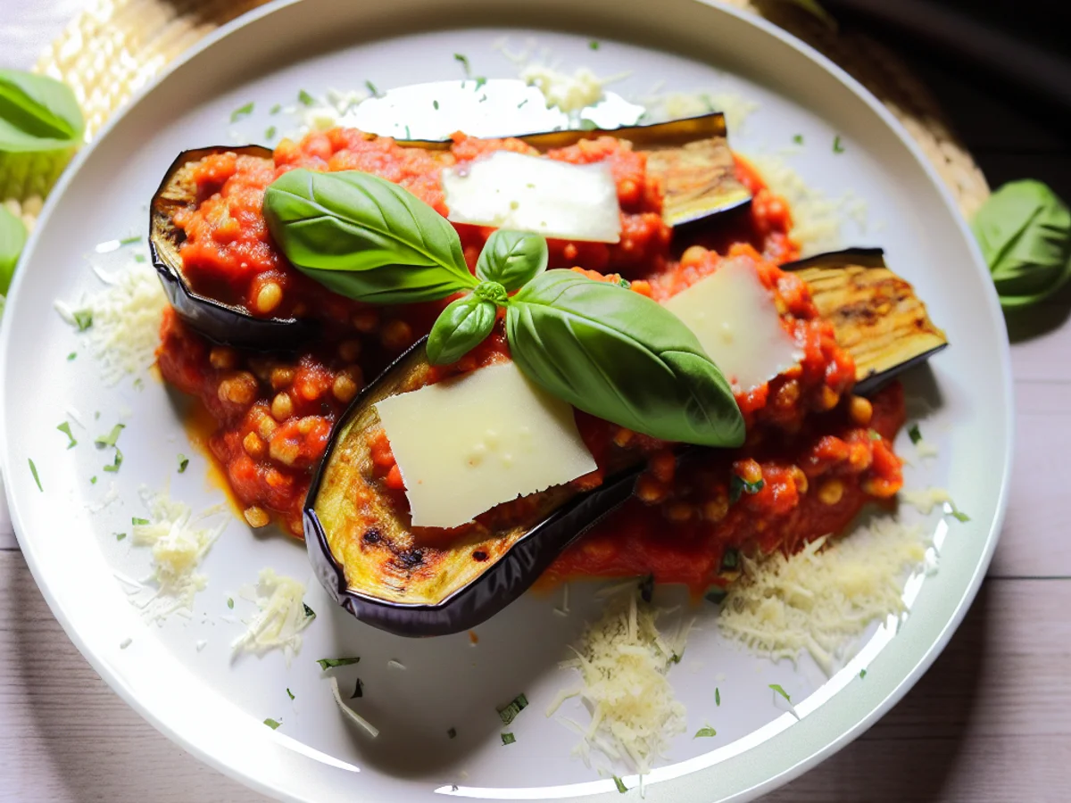 Berinjela à Parmegiana Light