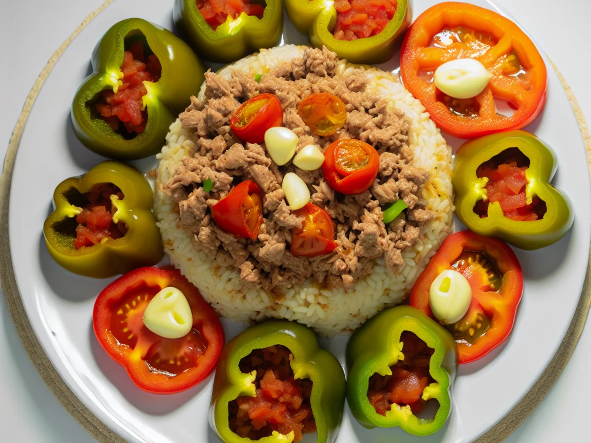 Tomate Recheado com Atum