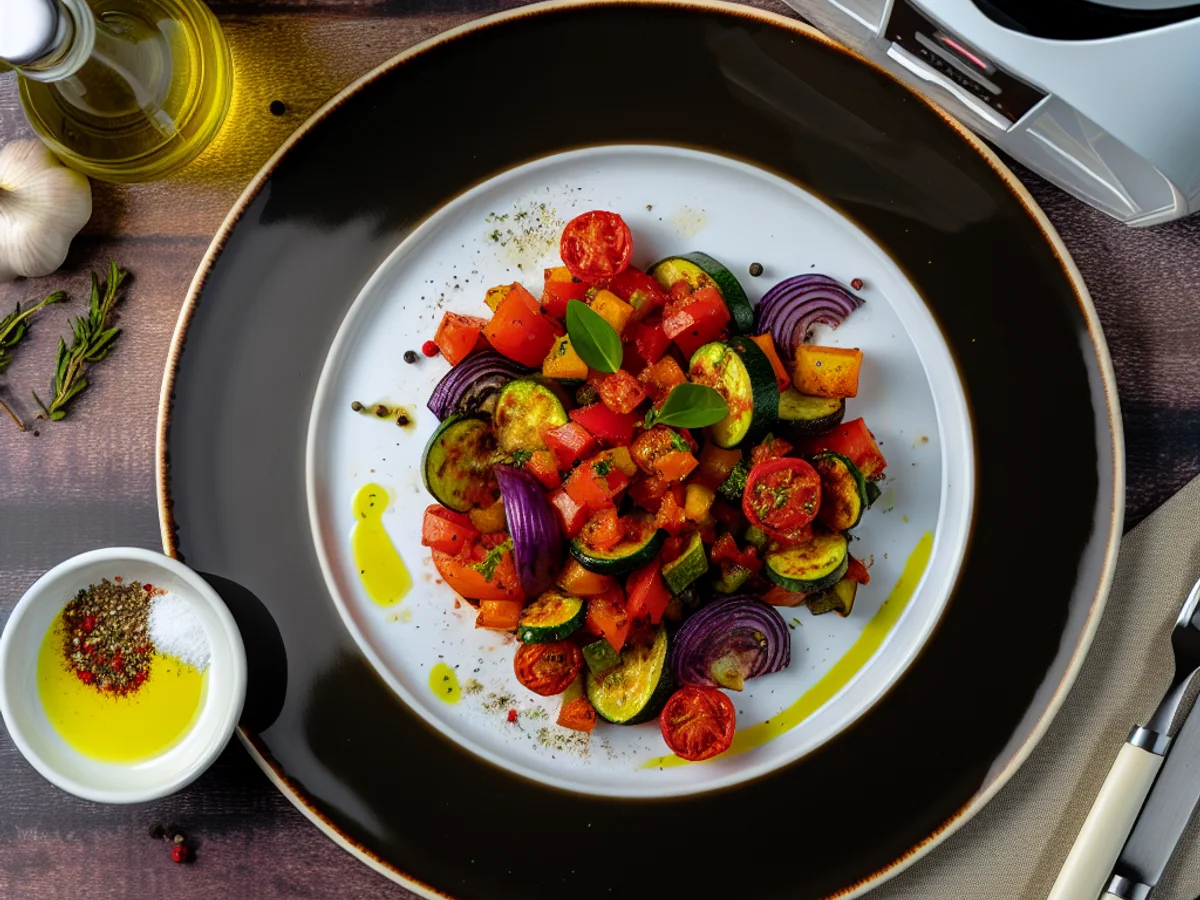 Ratatouille na Airfryer