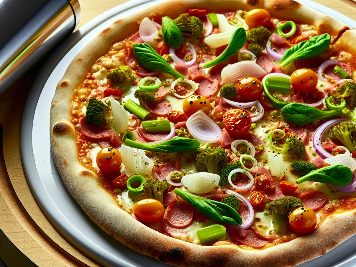 Pizza Fit de Couve-flor