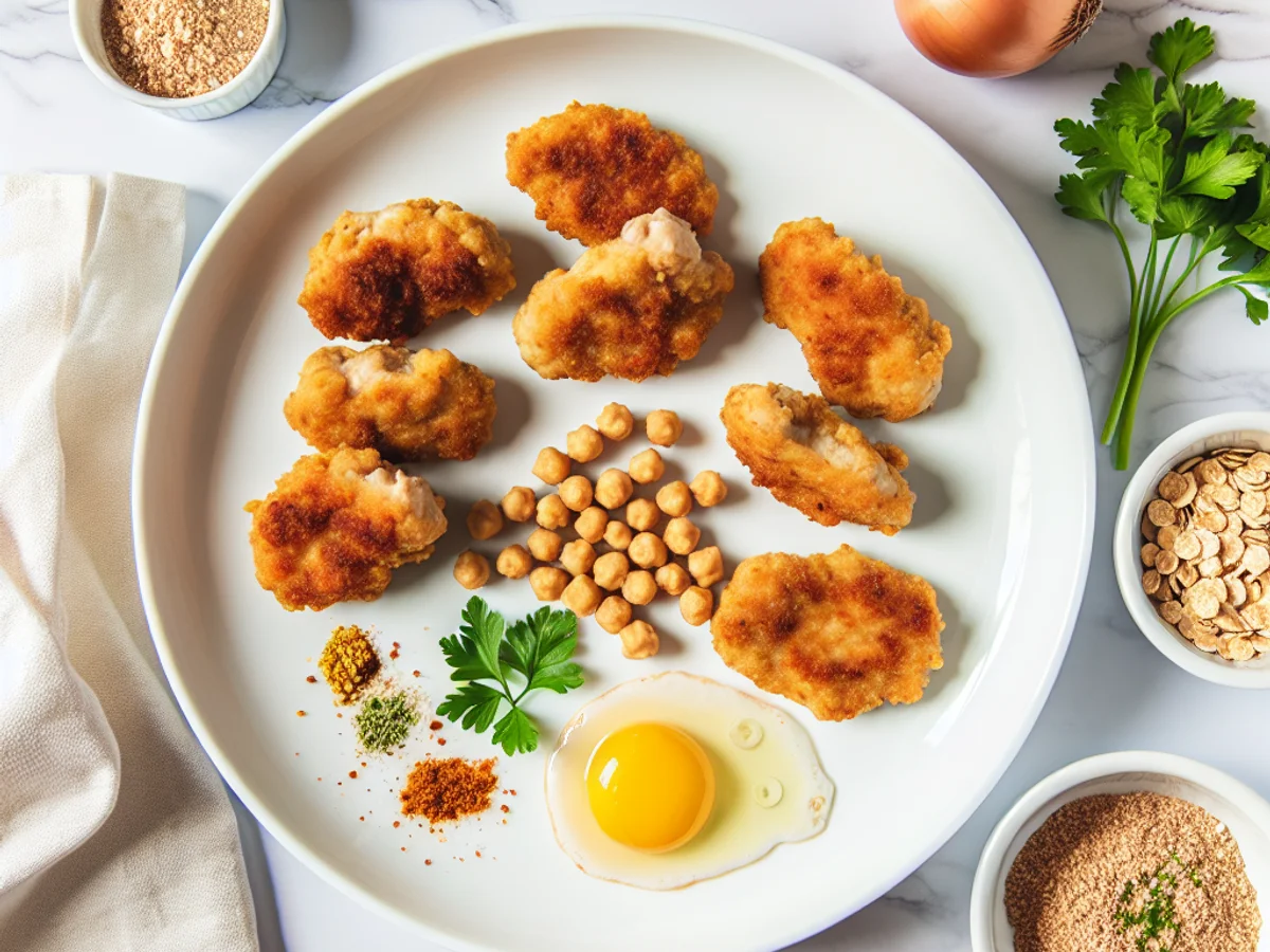 Nuggets de Frango Caseiro
