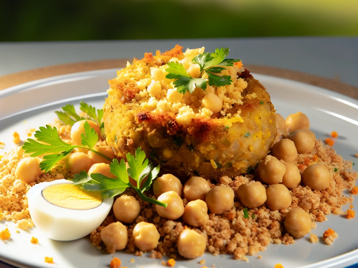 Bolinho de Grão de Bico