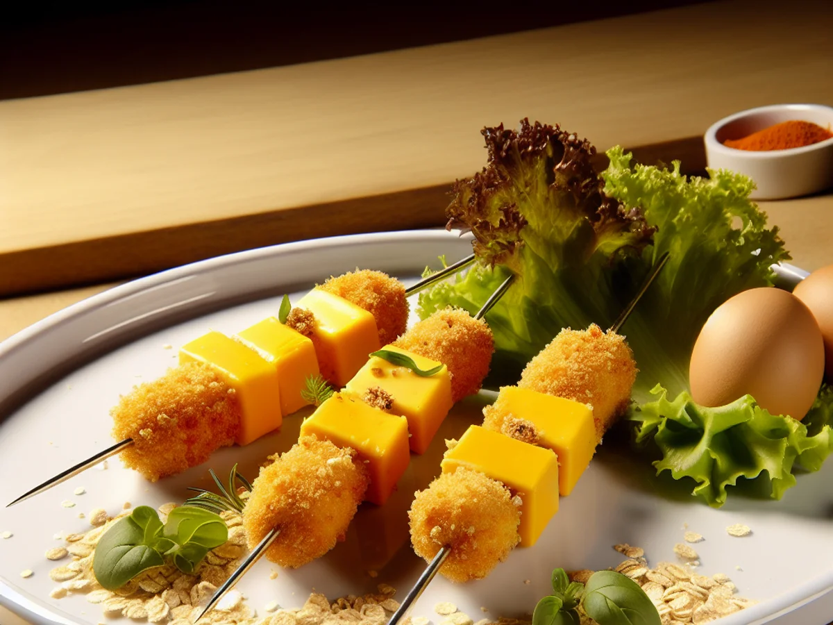 Espetinho de Queijo