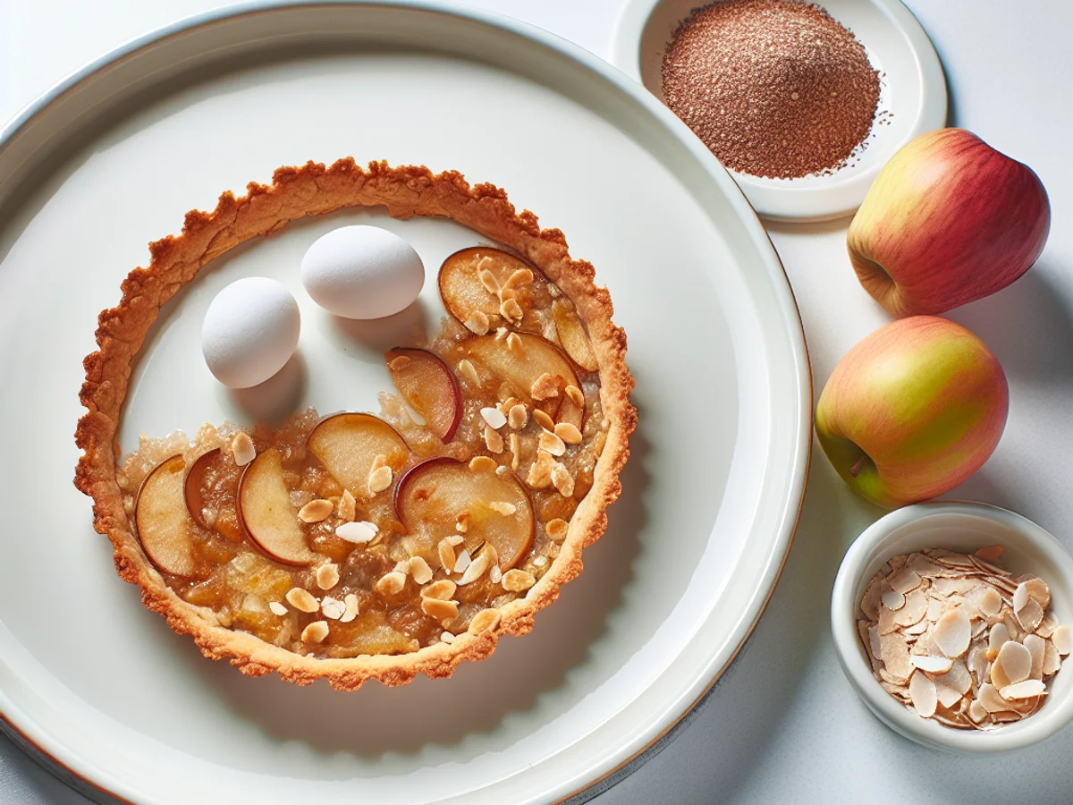 Torta de Maçã Light