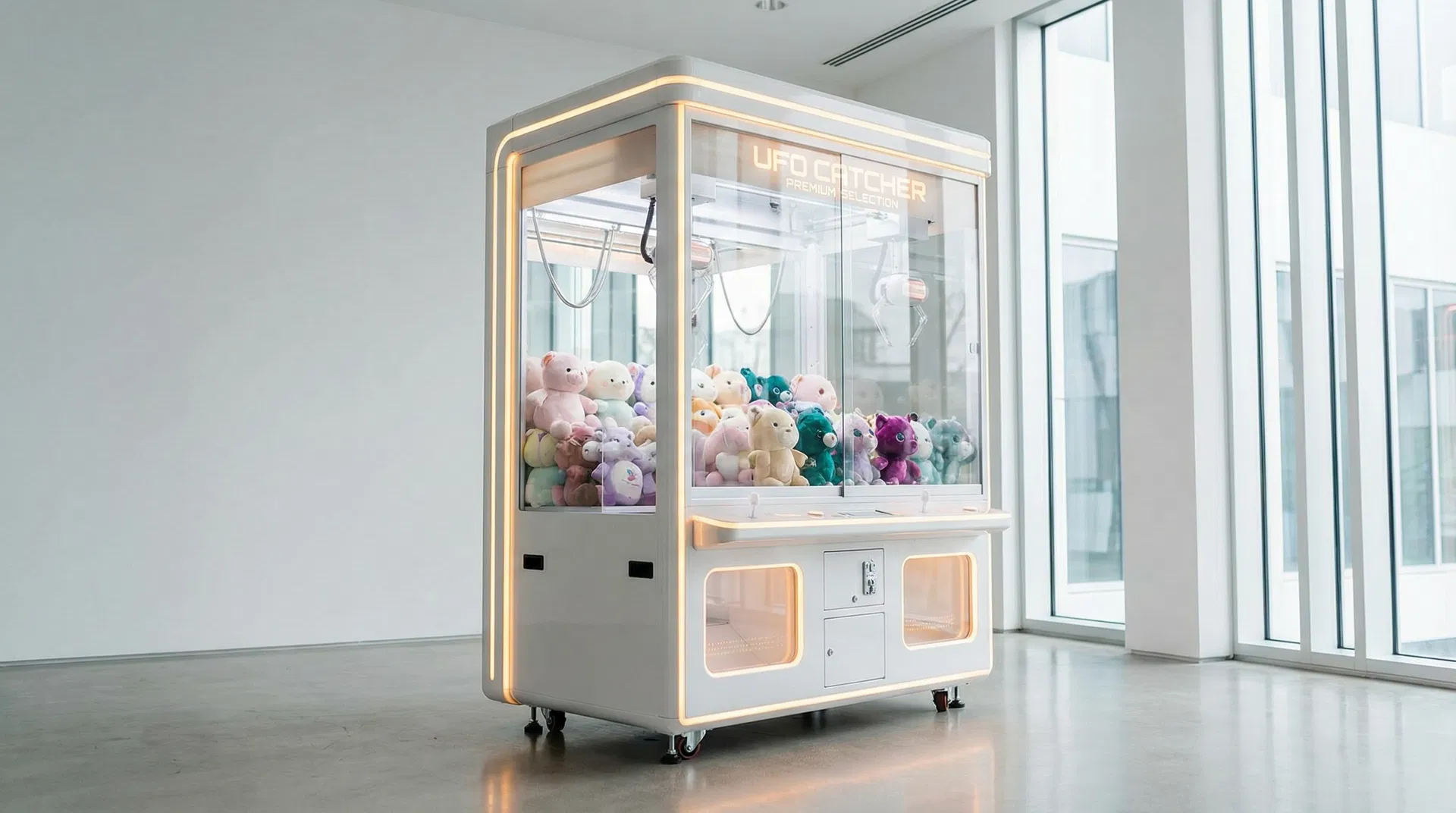 モダンなクレーンゲーム機