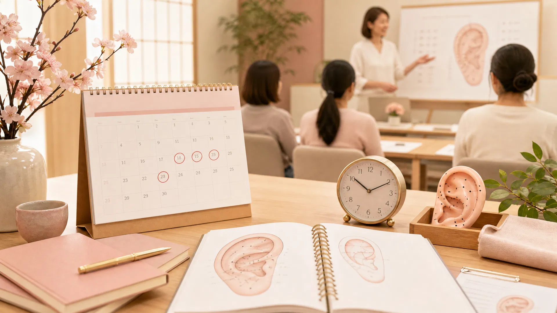 【徹底解説】耳つぼ資格は何日で取れる？講座期間・取得スピードを現役講師が公開