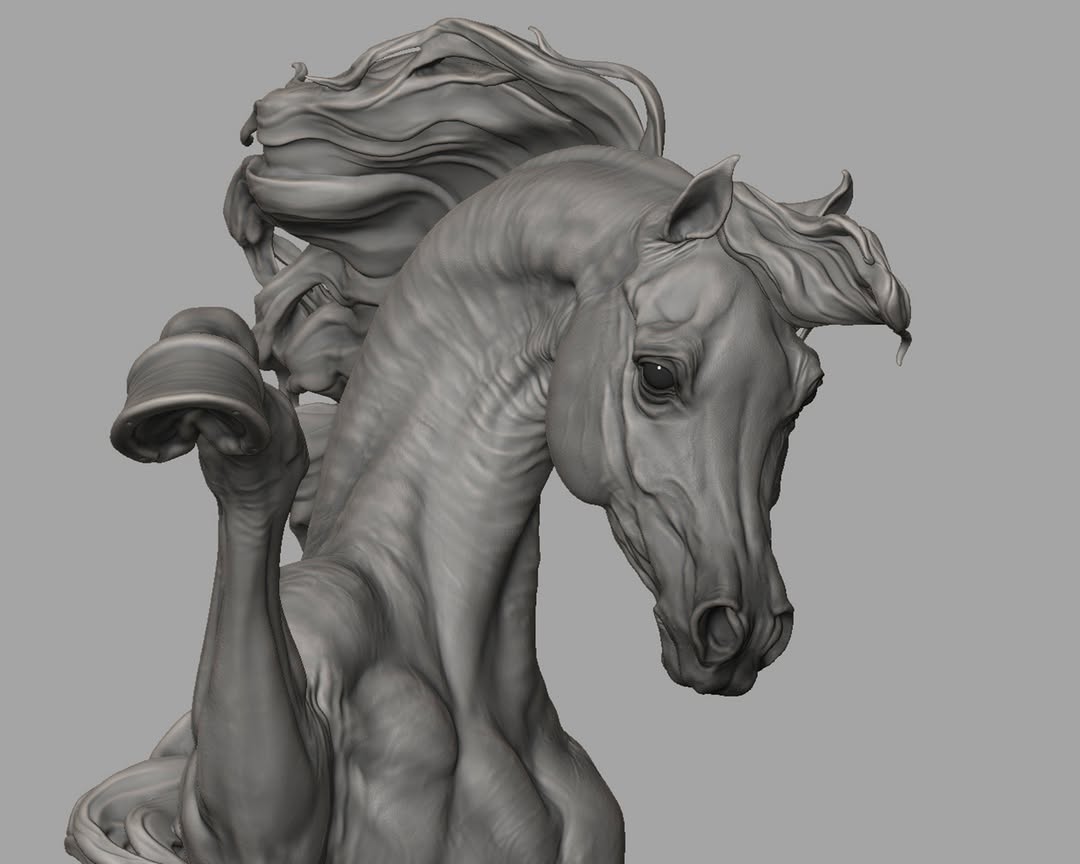 Sculpting the Purebred Arabian Horse