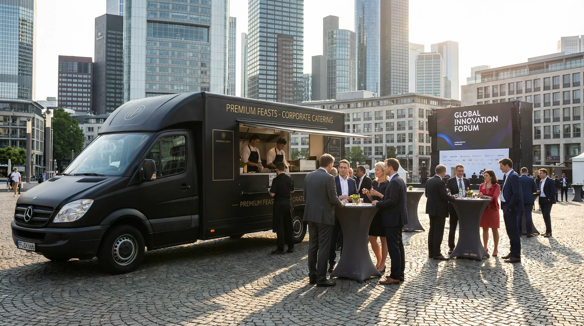 STREETFLEET Roadshow Catering – Foodtruck mit Unternehmensbranding auf bundesweiter Roadshow