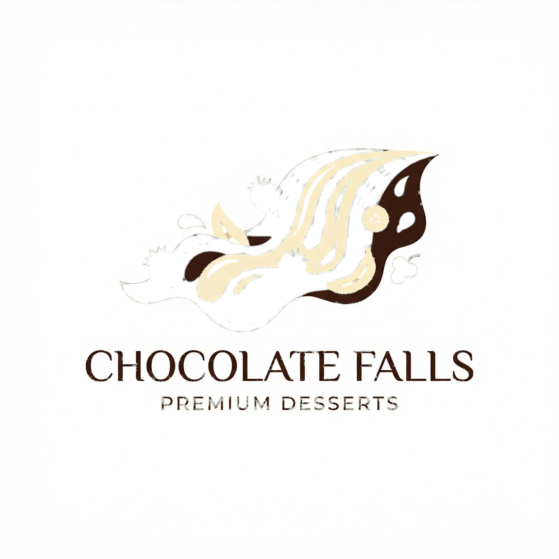 CHOCOLATE FALLS Logo